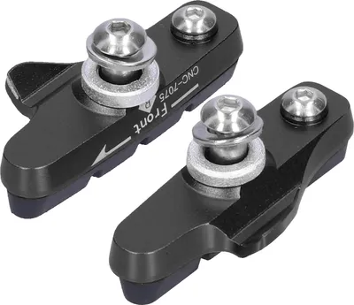 Produktbild von Ztto Road Bike Bremsblätter Fahrrad Cbrake Nonoise Noskid Gummiblöcke Ersatz (schwarz)