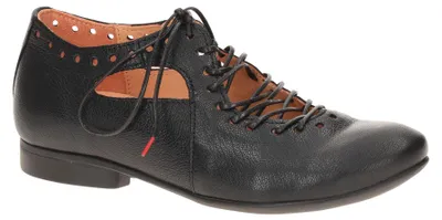 Produktbild von Think GUAD 2 Damenschuhe - elegante Schnür- Halbschuhe schwarz NEU