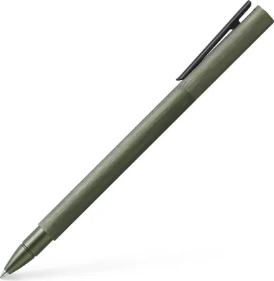 Produktbild von Faber Castell Tintenroller Neo Slim Alu olivgrün 0,5 mm