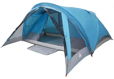 Image de Tente de camping, imperméable, pouvant accueillir confortablement 3 à 4 personnes, MULTI