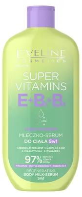 Obrázek produktu pro Eveline Cosmetics Super Vitamins – tělové mléko, hydratace, zklidnění