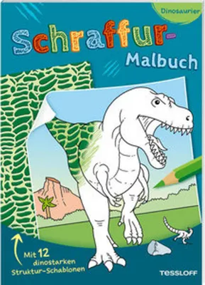 Obrázek produktu pro Tessloff Šrafovací omalovánky. Dinosaury