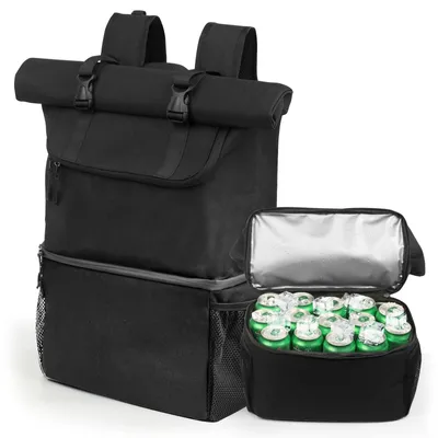 Image de Sac à dos isotherme de grande capacité (35 litres), idéal pour les pique-niques et le camping
