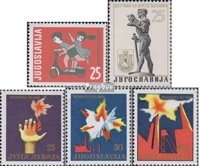 Produktbild von Briefmarken Jugoslawien 1964 Mi 1093,1094,1101-1103 (kompl.Ausg.) postfrisch Woche des Kindes