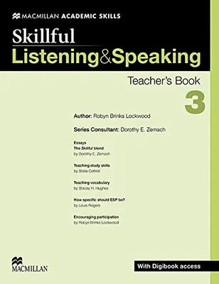 Zdjęcie produktu dla Zemach, D: Skillful Level 3 Listening & Speaking Teacher's B