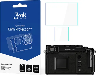 Produktbild von 3mk Display Hybridglas Cam Protection für FujiFilm X Pro 3 transparent 0,16mm