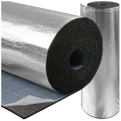 Zdjęcie produktu dla MATA pianka TERMOIZOLACYJNA ALUMINIUM samoprzylepna 6mm ocieplenie zbiornika wody