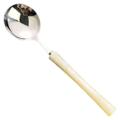 Produktbild von Besteckset aus Edelstahl 304 mit Griff, Messer, Gabel und Löffel, elegantes westliches Besteck, spülmaschinenfest, für Zuhause und Restaurant
