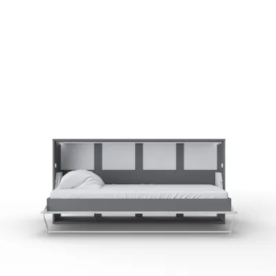 Zdjęcie produktu dla Półkotapczan poziomy "Invento 90h" (90x200) szary/dąb monaco