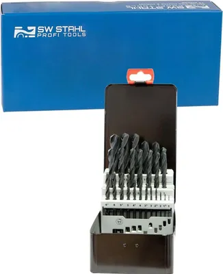 Immagine prodotto di SW acciaio 80425L Set HSS 25 pz. 1-13 mm in valigetta metallica