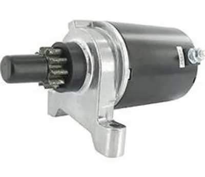 Image de Démarreur électrique 10 Dents Adaptable Sur Moteur Tecumseh Modèles Oh50, Ohh50, Oh110, Ohv110, Ohv120, Ohv125, Ohv130, Ohv135,