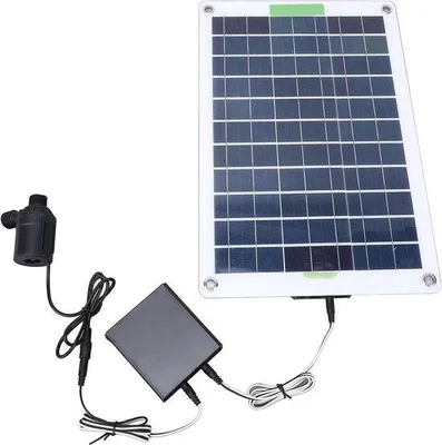 Obrázok produktu pre Solárne čerpadlo 12 V, 100 W pre kúpeľ pre vtáky a jazierko