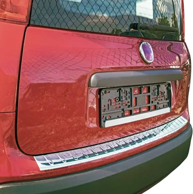 Produktbild von Ladekantenschutz Edelstahl für FIAT PANDA | 312 / 319 ab 2012 | mit Abkantung