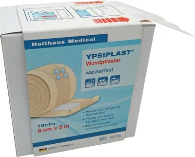 Image de Holthaus Medical 40356 Wundpflaster wasserfest 6cmx5m