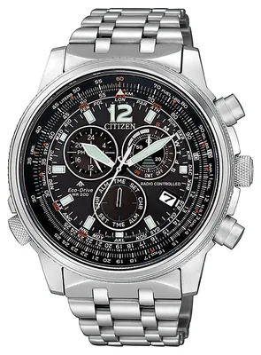 Produktbild von Citizen CB5860-86E Eco Drive Uhr Herrenuhr Datum Alarm silber