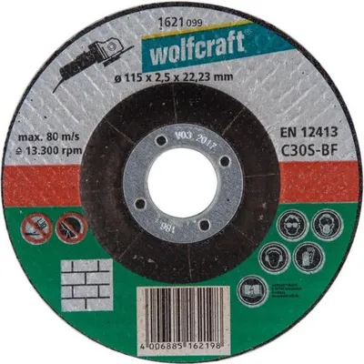 Obrázok produktu pre wolfcraft 1 ekonomické rezacie kotúče ø115x2,5x22,2 mm