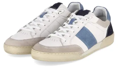 Zdjęcie produktu dla Męskie, niskie sneakersy Bullboxer, kolor biały, skóra, rozmiar: 42