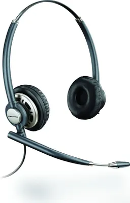Produktbild von POLY HW720 Kopfhörer Kabelgebunden Kopfband Büro/Callcenter Schwarz
