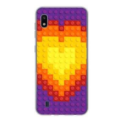 Produktbild von MuchoWow® Handyhülle Schutzhülle Hülle für Samsung Galaxy A10 Muster - Herz Silikon Softcase Handy Hülle - Schutzhülle