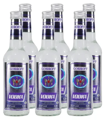 Produktbild von Gorroff Vodka (6 x 0,35L)
