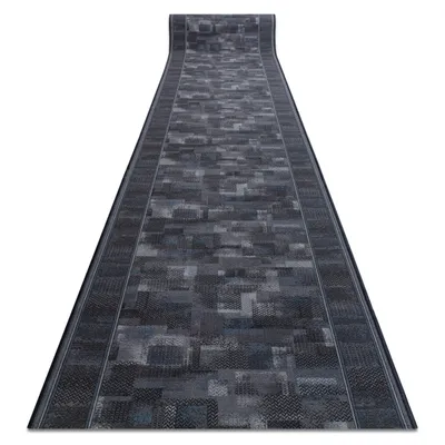 Obrázek produktu pro Pogumovaný běhoun TRIBE antracit 80cm šedá 80x450 cm