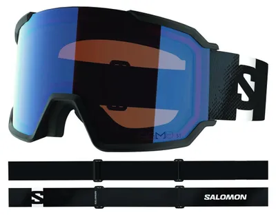 Obrázok produktu pre SALOMON S/View 3 Sigma – lyžiarske okuliare, stredná veľkosť, čierna farba