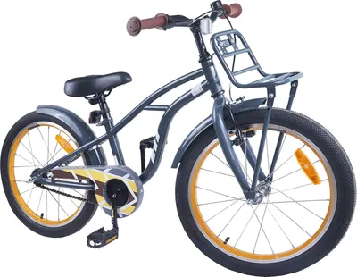 Immagine prodotto di Bicicletta per bambini vidaXL 22 pollici per bambini dai 7 ai 12 anni Grigio scuro