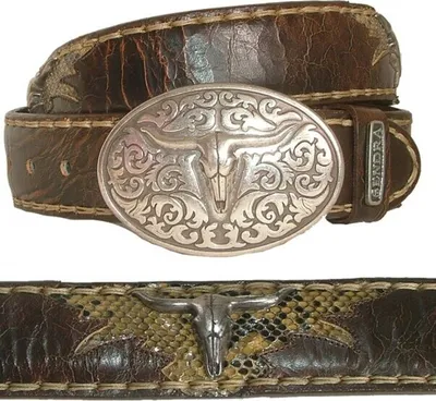 Produktbild von Sendra Gürtel Python 512 braun-antik