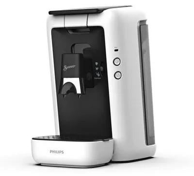 Image de Cafetière à dosette PHILIPS Senseo CSA260/11 machine à café Maestro Blanc titane