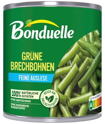 Produktbild von Bonduelle Grüne Brechbohnen Feine Auslese 12 x 110g