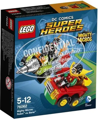 Produktbild von LEGO® DC SH. Mighty Micros: Robin vs. Bane (76062) Lego Spielwaren GmbH