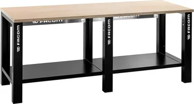 Image de Etabli d'atelier Plateau bois - 2 m - FACOM - WB2.2000WPF