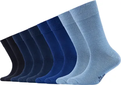 Produktbild von s.Oliver Kinder Socken 9er Pack hellblau 39-42