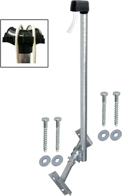 Produktbild von PremiumX BASIC X120-48F SAT Teleskop-Dachsparrenhalter 120cm Mast 48mm Mastkappe Holzschrauben