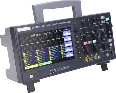 Obrázok produktu pre DSO2C15 Digitálny pamäťový osciloskop 150MHZ šírka pásma 2CH dvojkanálový 1GSa/s vzorkovanieEU 100?240V