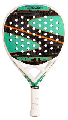 Productafbeelding van Racket Padel Softee Freezer Carbon 3k Groen Sft