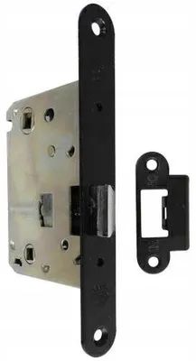 Produktbild von AMIG WC-Einsteckschloss 5400 Schwarz 70/50