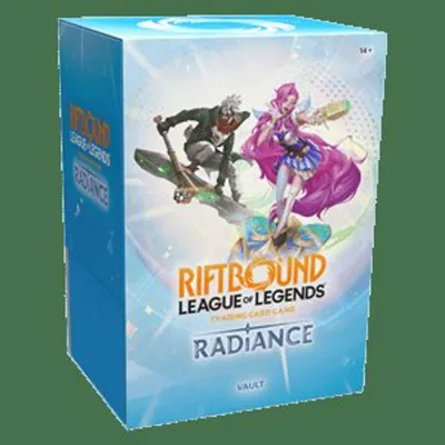 Produktbild von Riot Games Riftbound Radiance Vault Sammelkartenprodukt versiegelte Verpackung