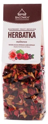 Zdjęcie produktu dla Herbatka malinowa Owocowa 90g Bacówka