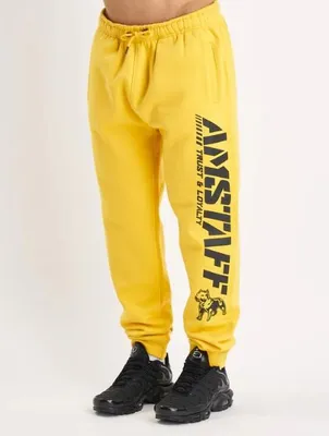 Obrázok produktu pre Kalhoty Amstaff Logo 2.0 Sweatpants Yellow Black - L