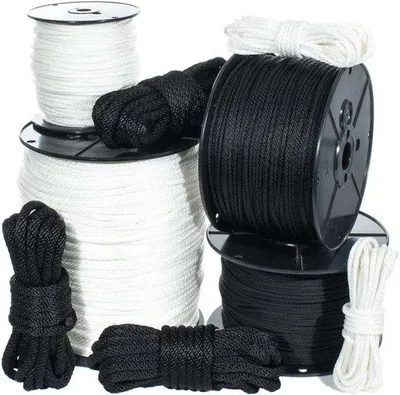 Produktbild von Famanu Nylonseil - Robustes Seil für Outdoor-Aktivitäten - 5/16 Zoll, 100 Fuß, Weiß
