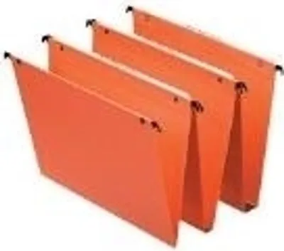 Image de Esselte Dossiers suspendus, orange, carton 220g/m2