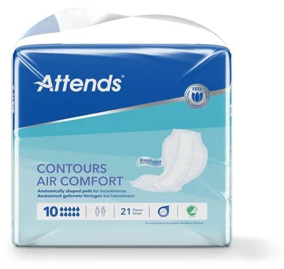 Productafbeelding van Attends Contours Air Comfort 10 (21 stuk)