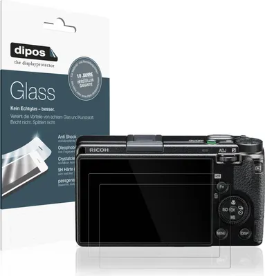Produktbild von 2x dipos GlassCC RICOH GR IIIx HDF