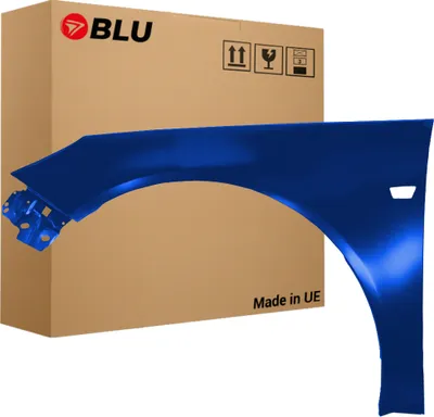 Obrázok produktu pre BLU Blatník Vhodný pre Opel Insygnia G09 Z21B Ľavá Blau Ultra Blue Mica | 2008-2017 | Predná časť | Lakované | Pripravené na montáž | Oceľ
