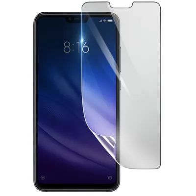 Produktbild von 3mk, Stoß- und kratzfester Hydrogel Bildschirmschutz für Xiaomi Mi 8 Lite, Transparent