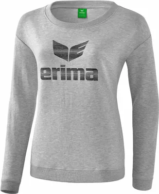 Produktbild von erima Essential Sweatshirt light greymelange/black S