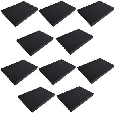 Obrázok produktu pre Polyuretánová pena na vankúše a sedacie súpravy – čierna, 30 x 20 cm (10 kusov)