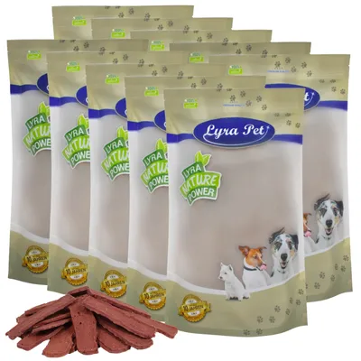 Produktbild von 10 kg Lyra Pet® Pferdefleischstreifen