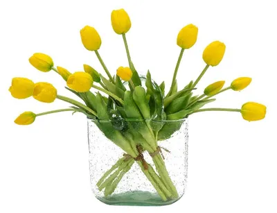 Immagine prodotto di Set di 15 tulipani artificiali per decorazione